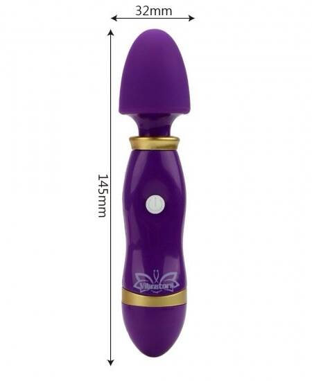 Mor Renkli Dildo Vibratör