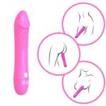 Pembe Renkli Tuşlu Dildo Vibratör